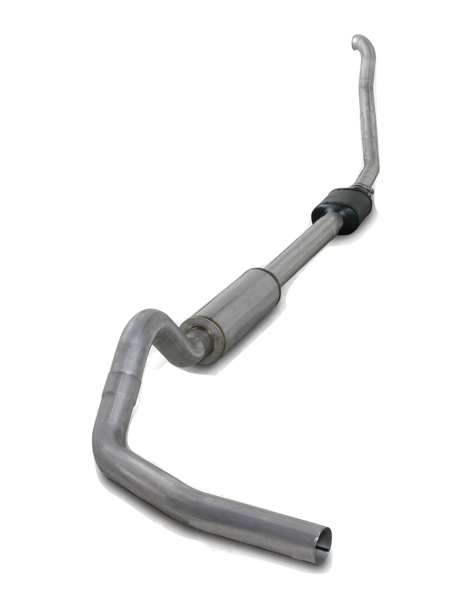 ford factory exhaust systems on Diamond Eye Aluminized Steel 4 Turbo Back Exhaust System For 1994 1997 Ford 7 3l Powerstroke Retains Factory Catalytic Converter K4306a Parleys Diesel Performance