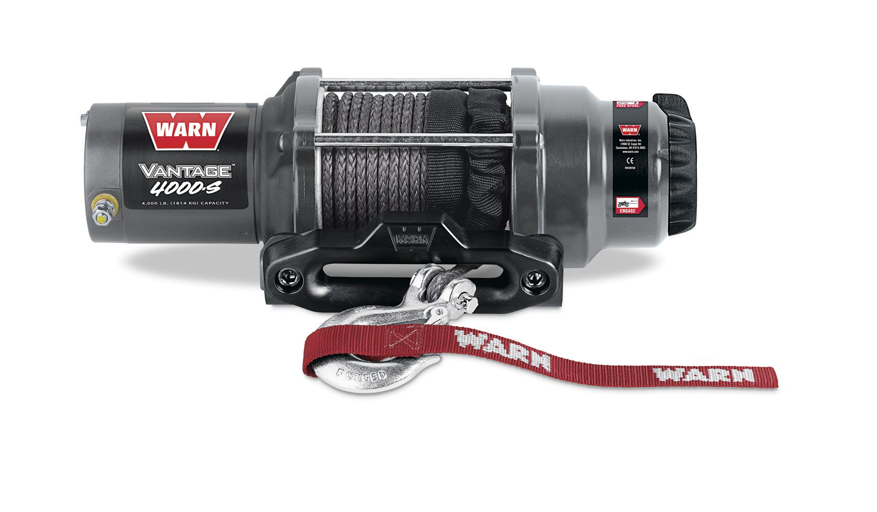 Warn Vantage 4000s Powersports Winch 4,000 Lbs. 89041 Parleys Diesel
