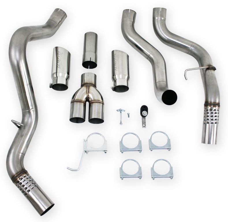 MBRP S6034409 Stainless 4" Dual Exhaust 201115 Duramax LML