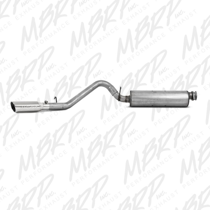 MBRP Installer Series Cat-Back Exhaust for 2000-2006 Jeep Wrangler TJ S5500AL