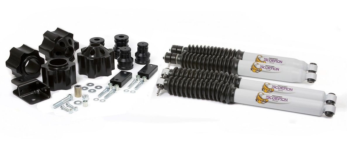 Daystar 3" Lift Kit with Scorpion Shocks 200718 Wrangler JK