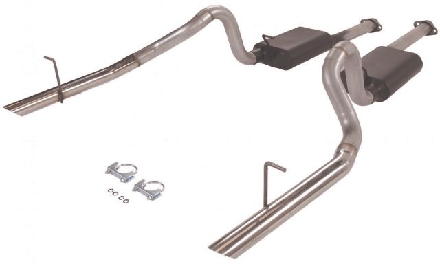Flowmaster American Thunder Cat Back Exhaust For 1994 1995 Mustang Gtcobra 50l 17212