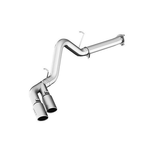 MBRP Pro Series 4" DPFBack Dual Outlet Single Side Exhaust for 2007.5