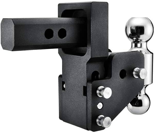 B&W TS10063BMP GM MultiPro Tow & Stow 2" Shank Dual Balls