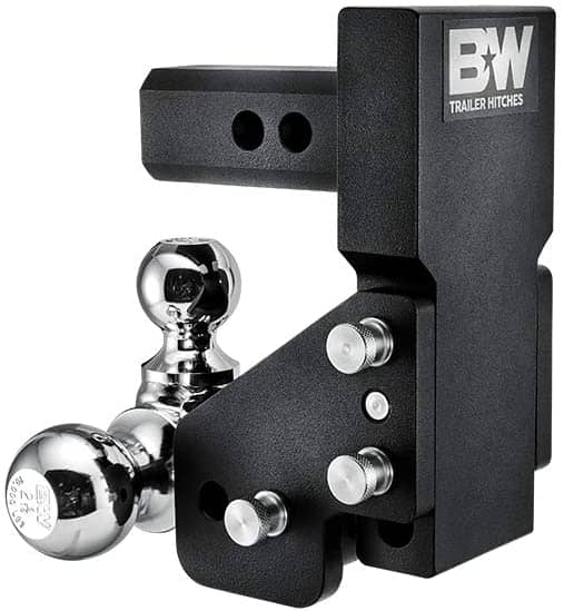 B&W TS10063BMP GM MultiPro Tow & Stow 2" Shank Dual Balls