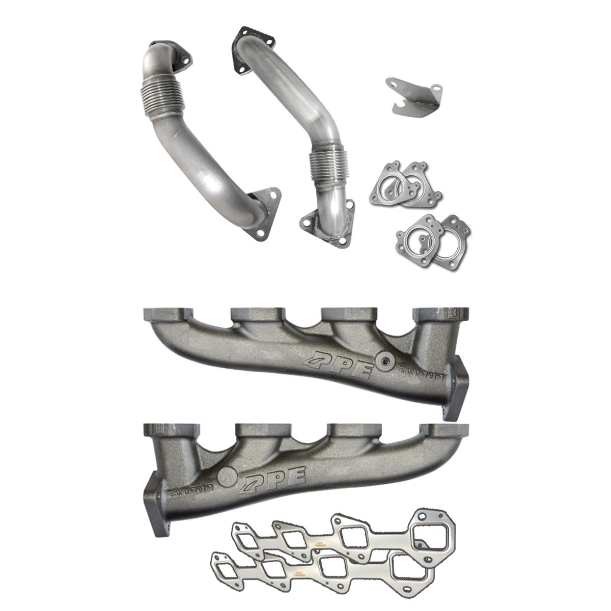 PPE 116111035 Manifolds & UpPipes for 20012004 Duramax LB7